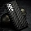Pouzdro pro Samsung Galaxy A52 A52s 5G Karbónové kožené Náhled obrázku produktu 3