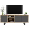 Loft TV-Schrank TV-Lowboard Apollo Dreitürig Zwei Produktbild-Vorschau 2