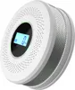 A white carbon monoxide and smoke detector is shown from a slightly elevated angle against a white background. Podgląd zdjęcia produktu