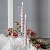 Bougies LED « Flamme Shine », lot de 2, cire rose, blanc Voir les images du produit 5
