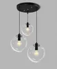 tooLight Pendellampe App309-3C Lassi Glas Schwarz Produktbild-Vorschau 3
