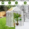 Serre en film plastique pour tomates 143x143x195 cm Voir les images du produit 4