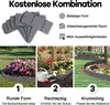 XINZI Rasenkante in Steinoptik Beeteinfassung Rasenkante Produktbild-Vorschau 3