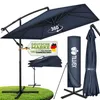 tillvex® Aluminium Parasol rechthoekig Ø 330 cm + afdekking Productafbeelding-voorbeeld 1