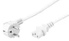 GOOBAY Kaltgerätekabel NK 101 W-300, 3 m, weiß Produktbild-Vorschau 2