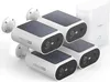 AOSU 2K Überwachungskamera Aussen Solar Akku 4 Cam-Kit mit Produktbild-Vorschau 1