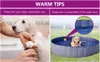 vidaXL Piscine pliable pour chiens Bleu 120 x 30 cm PVC Voir les images du produit 10
