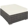 tectake® Aluminium Rattan Lounge Marbella wetterfest und Produktbild-Vorschau 11