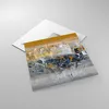 Bilder auf glas - Abstraktion modern - 40x40cm - Glasbilder Produktbild-Vorschau 2
