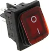 Wippschalter KCD-2 - 21.5*27.5mm, wasserdicht, beleuchtet Produktbild-Vorschau 1