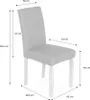 A diagram of a chair with dimensions indicated. Produktbild-Vorschau