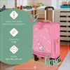travelite Minimover Kidstrolley 4 Wheel Unicorn rose 55cm Voir les images du produit 20