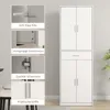 HOMCOM Mobile da cucina a buffet con ripiani regolabili e Anteprima dell’immagine prodotto 6