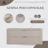 Rodan | Szafka Pod Umywalkę - 120 Cm - Wisząca - Beżowy Mat Podgląd zdjęcia produktu 2