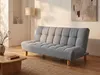 Schlafsofa Klappsofa 3-Sitzer - Stoff - Grau - ESTEBAN Produktbild-Vorschau 2