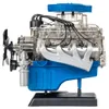 A transparent model of a Ford Mustang V8 engine on a white background. Produktbild-Vorschau