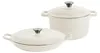 2-teiliges flaches Gusseisen-Auflaufformen-Set – 2,3 l/4,5 Produktbild-Vorschau 1