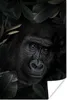 MuchoWow® Poster Gorilla - Pflanzen - Dschungel 20x30 cm - Produktbild-Vorschau 1