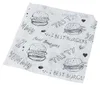 Papstar Sacs à hamburger en papier blanc avec motif 1000 Voir les images du produit 2