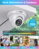 ZOSI 1080P Aussen Überwachungskamera Set mit Kabel, 8CH 1TB Produktbild-Vorschau 7