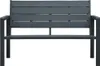 Ławka Ogrodowa, 120 Cm, Szara, Hdpe O Wyglądzie Drewna Podgląd zdjęcia produktu 1