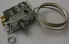 A thermostat with a coiled temperature sensing tube and a hexagonal nut. Produktbild-Vorschau