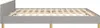 vidaXL Bedframe zonder matras, lichtgrijs, 160x200 cm, stof Productafbeelding-voorbeeld 5