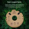 A spool of 3D printer filament is shown against a backdrop of lush green trees. Produktbild-Vorschau