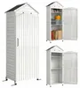 Outsunny Gartenschrank Holz extra hohe Geräteschuppen mit Produktbild-Vorschau 1