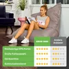 Green Bean® Sitzsack "Square" XXL 140x180cm mit 380 Liter Produktbild-Vorschau 5