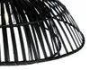 Orientalische Bogenlampe mit Schwarzem Bambusschirm Pua Produktbild-Vorschau 2