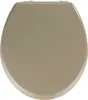 A top-down view of a toilet seat. Produktbild-Vorschau