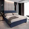 A bedroom scene with a large bed as the focal point. Produktbild-Vorschau