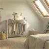 KADRA 100x85cm Dachboden-Kleiderständer Produktbild-Vorschau 1
