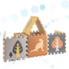KIK Kontrastné penové puzzle 30 x 30 cm, 36 ks dinosaury, Náhľad obrázku produktu 16