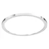 A silver ring-shaped LED ceiling light is shown against a white background. Produktbild-Vorschau