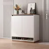 Comode Moderne Blanche Avec Grande Étagère À Chaussures, 2 Voir les images du produit 9