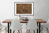 MuchoWow® Gerahmtes Poster Tiermuster - Leopard - Gold - Produktbild-Vorschau 3