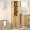 vidaXL Mobiletto da bagno Olden, marrone, 35 x 30 x 159 cm Anteprima dell’immagine prodotto 3
