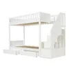 Flieks stapelbed 90x200 cm met 2 lades, kinderbed met trap Productafbeelding-voorbeeld 9
