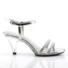 BELLE-316 Damen Sandale von Fabulicious, Silber EU 35, US 5 Produktbild-Vorschau 5