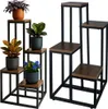 Two plant stands with plants on them, against a white background. Náhľad obrázku produktu