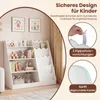 KOMFOTTEU Kinder Bücherregal, Montessori Kinderregal aus Produktbild-Vorschau 5