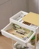 SONGMICS pojízdný vozík se zásuvkou, kuchyňský vozík se 4 Náhled obrázku produktu 5