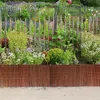 Rollende omheining, 40 cm hoog, voor borders. Wilgentakmat Productafbeelding-voorbeeld 5