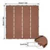 YZNAHRE Terrassenfliesen 55 Stück, 30x30 cm Balkon Produktbild-Vorschau 2
