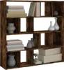 A wooden bookshelf filled with decorative items and books. Náhľad obrázku produktu