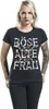 Sprüche T-Shirt Damen Böse alte Frau schwarz XL Produktbild-Vorschau 3