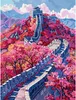 Maľba podľa čísel s rámom Maľba - čínska stena 40x50 cm Náhľad obrázku produktu 1
