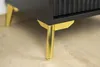 sada 4 nábytkových nohou ve zlatém chromu, výška 12 cm - Náhled obrázku produktu 6